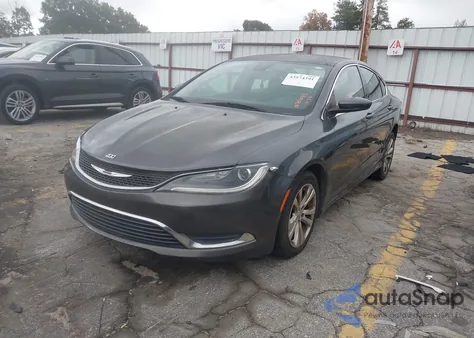 2015 Chrysler 200 Limited из США, поврежденный, VIN 1C3CCCAB2FN704075
